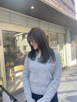 アドア 横浜(ADORE) 【ADORE】オリーブグレージュ×ロングレイヤー