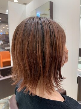 タヤ シァル鶴見店(TAYA) オレンジ系ヘアカラー
