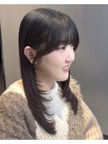 ハルキミナト ジャパン ヨコハマ(HARUKI MINATO japan YOKOHAMA)&nbsp;オトナ可愛い/レイヤーカット/顔周りレイヤー/顔周りカット