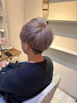 ナンバー ユアイロ 川崎(N° uairo)&nbsp;【池田】爽やかショート/刈り上げ/くすみベージュ/メンズカラー