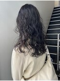 ロングパーマ
