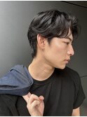 面長補正×色気バランス。知的にキマるセンターパート 7sw62.