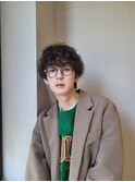外国人風プードルパーマ