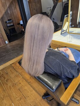 オードット ヘアデザイナーズ(O.hair designers) ハイトーングレージュ!