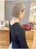 <20>切りっぱなしショート×ブリーチ♪ボブ・メンズカットも人気