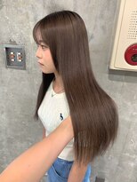 ラック 本厚木店(LUCK) 透明感×艶感たっぷりのナチュラルブラウンカラー