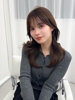 アマトウキョウスマートサロン(AMA TOKYO×Smart Salon) くびれレイヤー/顔まわりカット/レイヤーカット/小顔ヘア