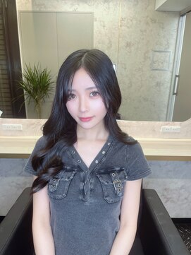 【暗髪カラー/透明感カラー/韓国風】