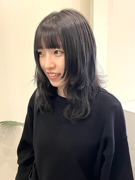 レイヤーカット/前髪カット/顔まわりカット/薬院今泉天神警固