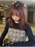ザクザクレイヤー×ピンクベージュ