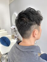 ニックピック(NicPic)&nbsp;40代リピーター様　爽やか刈り上げ2ブロック / 倉敷ヘッドスパ