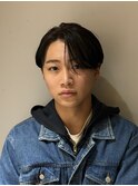 フェザーショートニュアンスパーマメンズパーマ三鷹