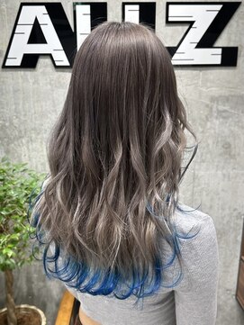 オルズ 渋谷(ALLZ) ハイトーンパールグレーダブルカラーケアブリーチケアカラー