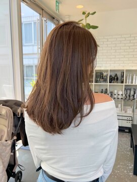 ディフィーノ 青山(DIFINO) 【DIFINO 青山】チョコレートブラウン/シャギーレイヤー