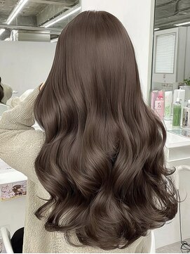 ラル 水戸県道50号店(Lalu.) イメチェン/ピンクベージュ/アンブレラカラー/前髪/水戸