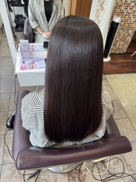 アズーア ヘアーアンドスパ(azure hair&spa) 縮毛矯正×髪質改善