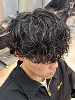 トゥーン 川崎店(TOON) シャドーパーマ×マッシュショート