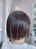 【全員/王道メンテ】 カット+極上ナチュラル縮毛矯正+保湿Tr