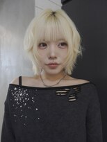 クペウヘイヴン(cope'u HAVEN)&nbsp;原宿　デザインカラー　レイヤーカット　ハイトーン