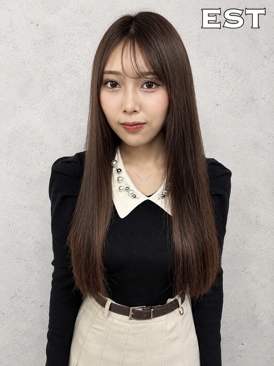 エスト 大阪梅田(EST)&nbsp;レミー100%高級人毛/53cm☆シールエクステ80枚