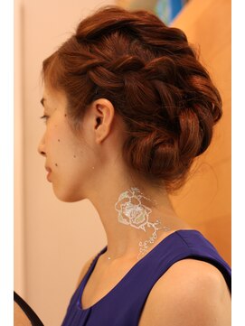 アフロディーテ(hair make aphrodite) 編み込み