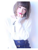 リピース(Re.peace)&nbsp;Repeace..ボブ×ぱっつん×アッシュ