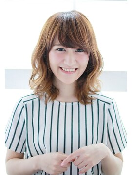 マーブルズ 横浜店(marbles) ゆるふわミディー[横浜美容室30代40代50代]