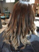 ヘアーデザイン ディードット(Hair design D.)&nbsp;グラデーションカラー３スタイル