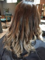 ヘアーデザイン ディードット(Hair design D.) グラデーションカラー３スタイル