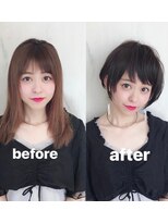 ビューイースト 亀戸 錦糸町(VIEW EAST)&nbsp;暗めカラーでツヤツヤに！ センシュアルショート