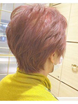 テラス アヴェダ 大丸心斎橋店(Terrace AVEDA) レッドピンク