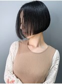 【morio池袋】綺麗でかっこいい黒髪ショート♪