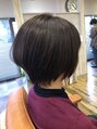 アグ ヘアー ジネス 米沢金池店(Agu hair jines)&nbsp;このような前下がり系ショートボブ得意です！