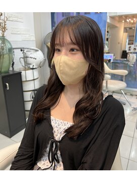 ヘアアンドデイスパ アグー(hair&dayspa AGU) 【横須賀中央 AGU】 韓国風顔周りカット