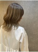 ＊ミディアムレイヤー×ハイライトバレイヤージュ