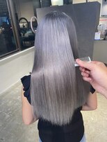 メリー オオサカ(Merly Osaka)&nbsp;ブリーチカラーなのにサラ艶！_white silver ash_