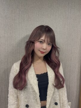 ルフレ 新宿本店1st(Reflet) お客様カタログ＃新宿髪質改善ブリーチハイトーンエクステ韓国