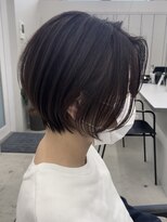 ヨロ 小岩(YOLO) レイヤーカットハイライトショートヘアイルミナカラーオージュア