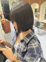 ネオリーブカフ 鶴ヶ峰店(Neolive caff)&nbsp;ぱつっとボブ×髪質改善カラー