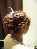 ハレ 中目黒(hale) 編みこみルーズアップ