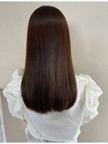 ヘアーアートミュージアム(Hair Art Museum)&nbsp;艶サラストレート/ナチュラルブラウン　10/3