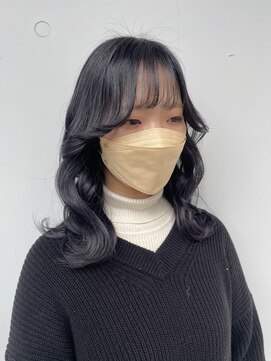 カリーナコークス 原宿 渋谷(Carina COKETH) ラベンダー/暗髪カラー/インナーカラー/ダブルカラー/韓国風