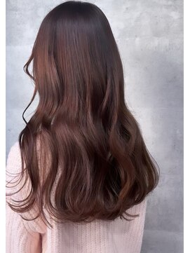 ルイス(L'wis) ウェーブ巻き学割U24ケアブリーチ10代20代渋谷ヘアアレンジ韓国