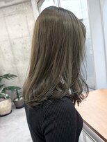 チル(chill)&nbsp;オリーブグレージュ＊美髪＊ブリーチなしダブルカラー