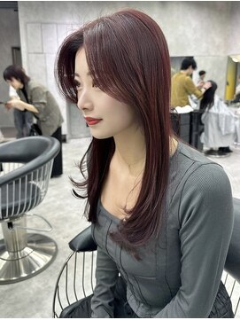 シティ(CITY) カーテンバング レッドブラウン 表参道