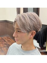 ラフ(LAFF)&nbsp;メンズ/ホワイトベージュ/ピンクブーケ