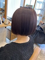 カノエ 山口小郡店(canoe) つやボブ×バイオレット
