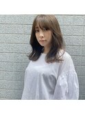 【BLANCHE】レイヤーミディアム+ベージュカラー　藍住町