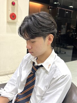 ゼスト 吉祥寺店(ZEST) フェザーショート　韓国ヘア　メンズ　学生　鈴木楓竜