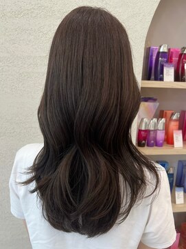 グーフィートーキョー 銀座(Goofy Tokyo) 酸熱トリートメント/艶カラー/チョコレートブラウン/